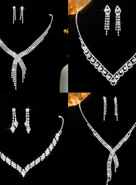 满钻项链礼服配饰BridalJewelry