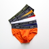 内裤 棉舒适透气三角裤 青年U凸囊袋性感低腰时尚 外贸男士 潮短裤 衩