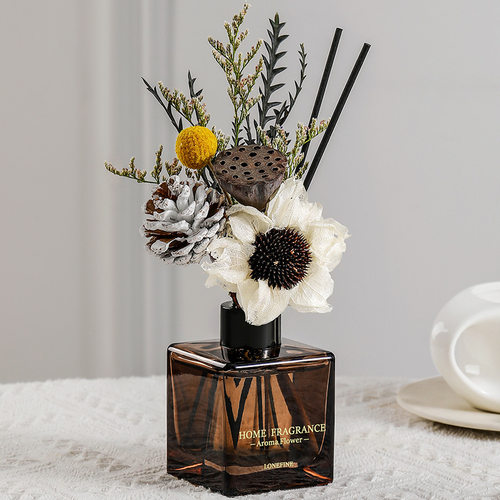干花香薰摆件植物扩香香薰精油持久香薰家用室内客厅卧室无火香薰