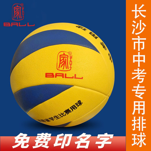 免费印字乐鞠同款湖南省中考排球