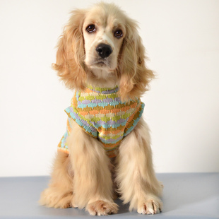 狗狗毛衣中小型犬西施泰迪比熊柯基雪纳瑞美卡宠物衣服秋冬季 保暖