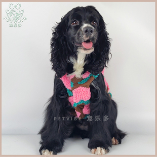宠物猫狗衣服软糯羊羔绒马甲秋冬款 中小型犬比熊约克夏可卡雪纳瑞