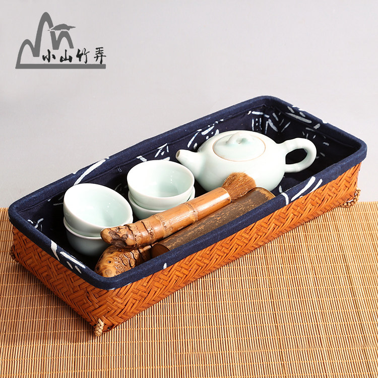 手工 竹编 茶道收纳盒 收纳包 竹筐 竹编收纳篮 仿古茶具茶道零配,餐饮具,茶道/零配,淘宝优惠券,粉丝福利购,淘宝优惠卷