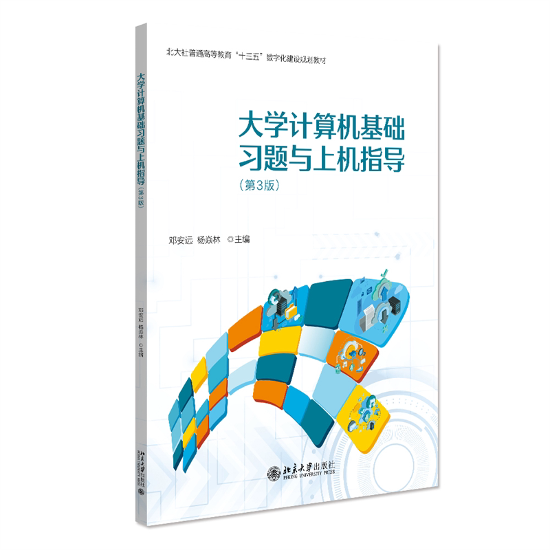 大学计算机基础习题与上机指导 主编邓安远, 杨焱林 9787301353813