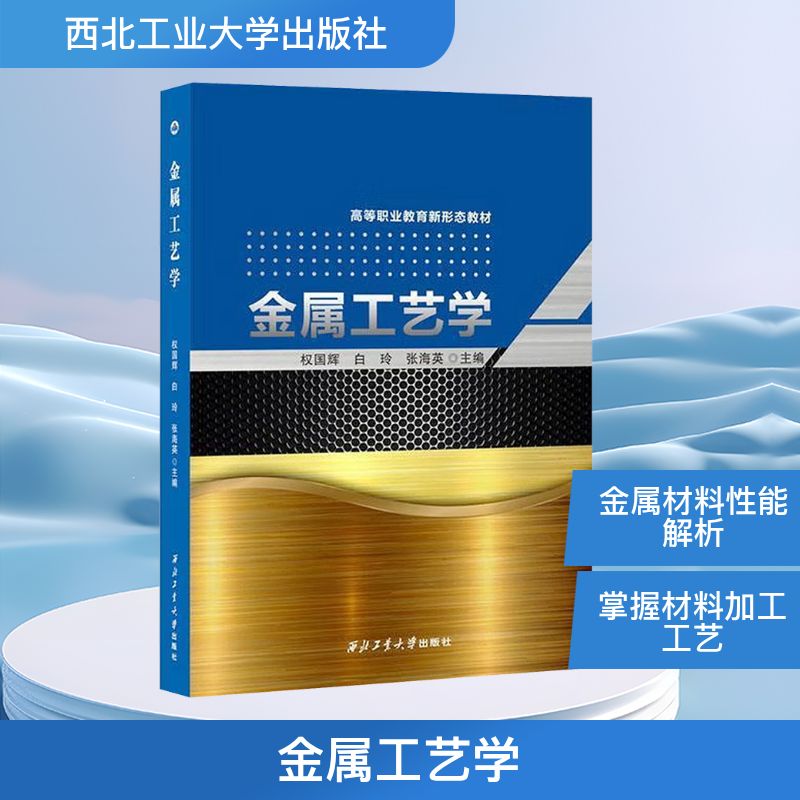 金属工艺学权国辉, 白玲, 张海英主编西北工业大学出版社9787561295397