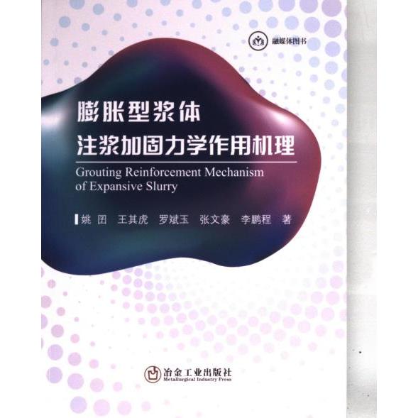 膨胀型浆体注浆加固力学作用机理 姚囝 ... [等] 著 9787502495688