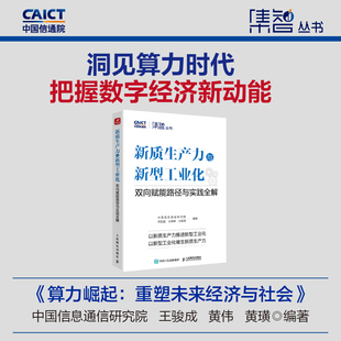 算力崛起 王骏成, 黄伟, 黄璜编著 9787115659422