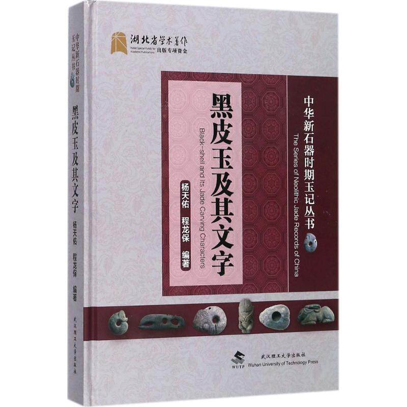 黑皮玉及其文字杨天佑, 程龙保编著武汉理工大学出版社9787562956129