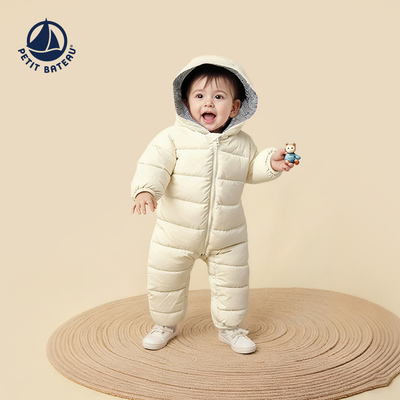 Petitbateau羽绒连体服婴幼儿