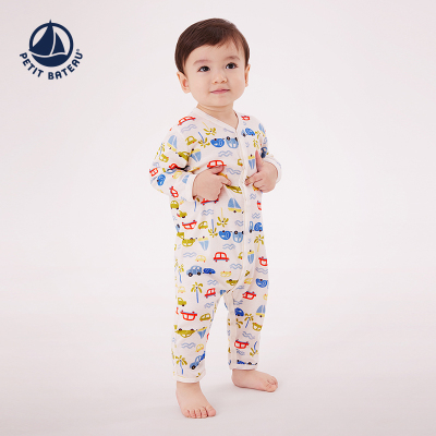 Petitbateau春夏连体衣婴幼儿