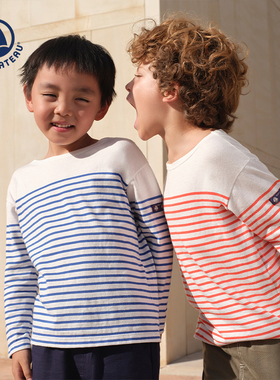 【2026春夏新品】Petitbateau小帆船童装套头衫A0FR7