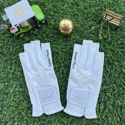 新款高尔夫球女士手套透气纳米布