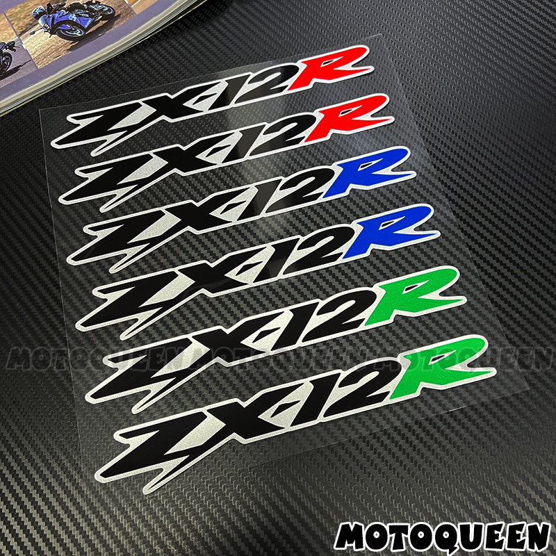 适用ZX12R川崎ZX-12R贴纸摩托车改装反光拉花车身外壳侧板装饰贴