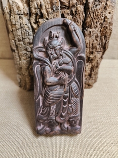 桃木令牌雷霆都天邓天君王灵官五雷号令手工装藏桃木令牌道家用品