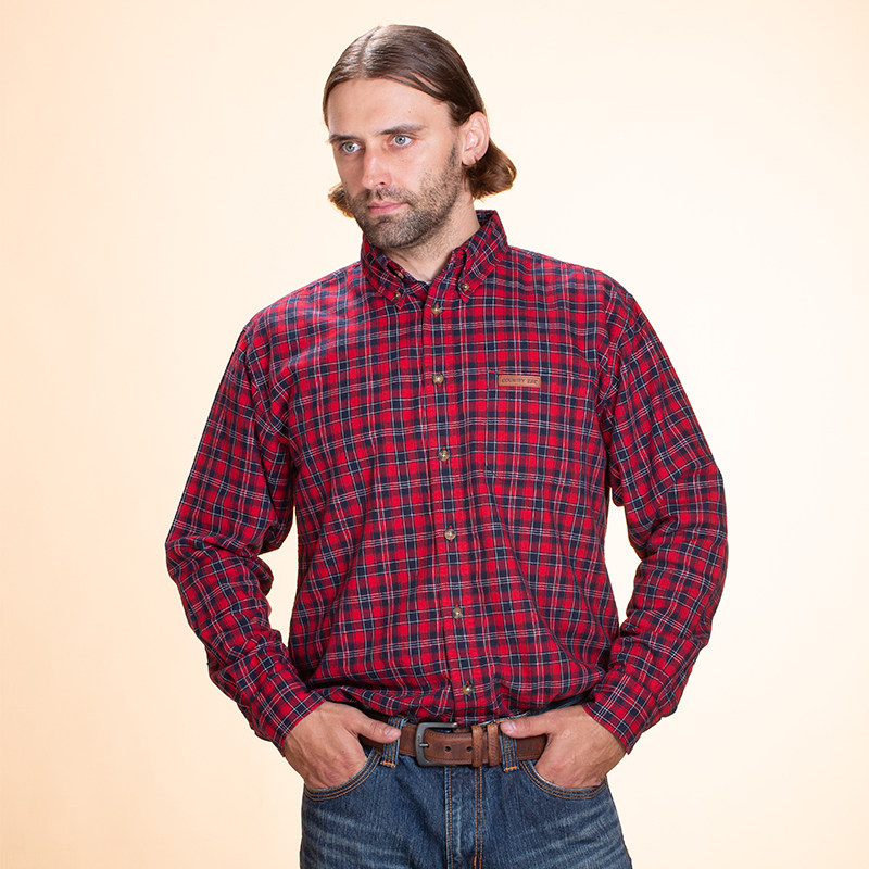 COUNTRYBAR美式休闲格子衬衫