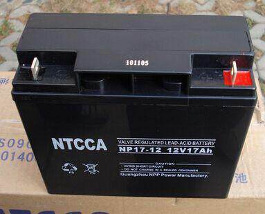 恩科蓄电池12V20AH NTCCA NP20-12蓄电池 UPS铅酸免维护蓄电池