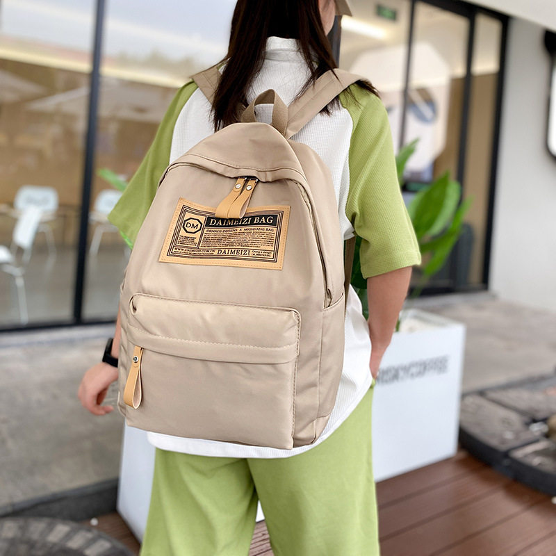 正品韩版原宿风潮流书包轻便简约双肩背包