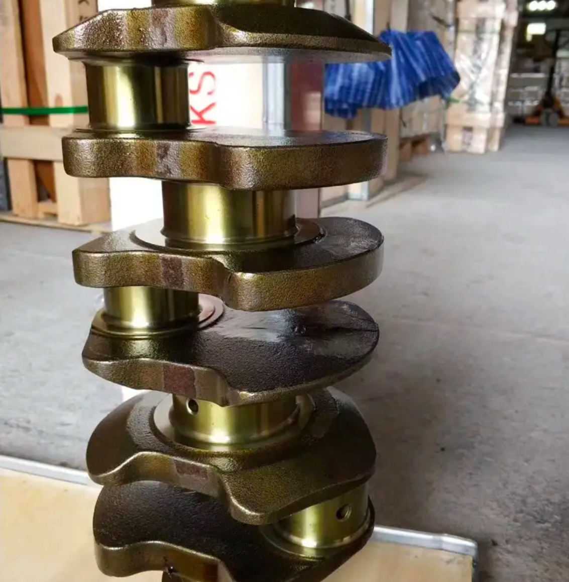 五十铃4LE1/4LE2/4JJ1/4JB1/4JG1发动机曲轴 直喷