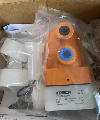 KOSCN PVDF 气动隔膜阀d20DN15  常闭 PN6