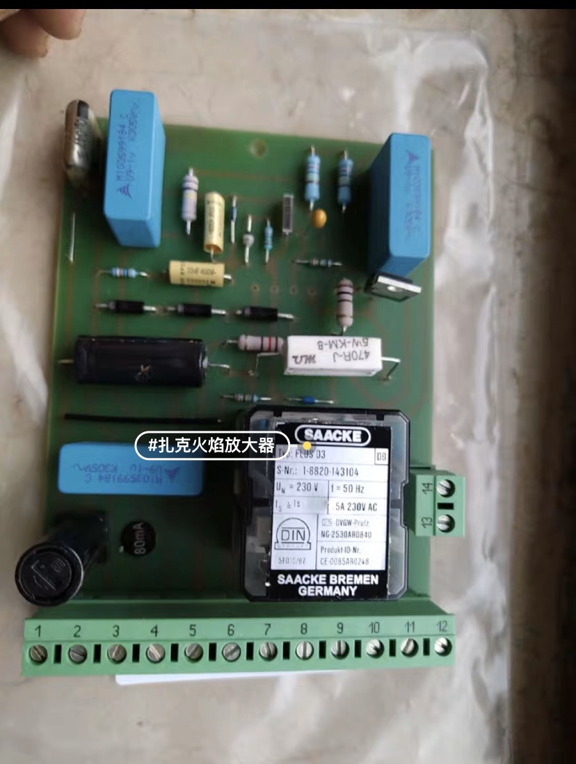 全新扎克原装火焰放大器 FLUS03 包含有安装螺丝 联系客服询价