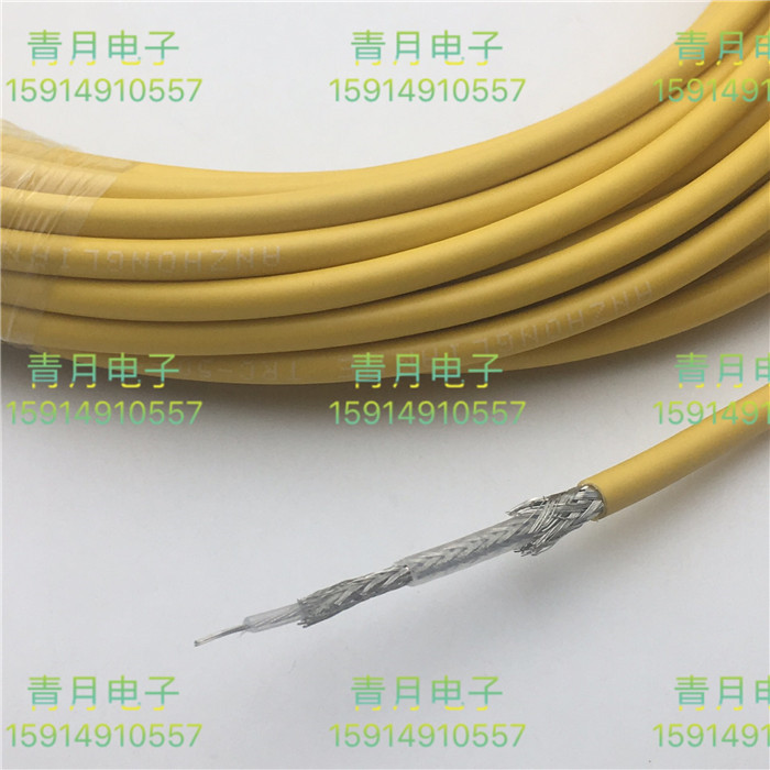 三同轴BNC适配电缆 1533B总线连接器PL75-47双屏蔽信号线TRC-75-1