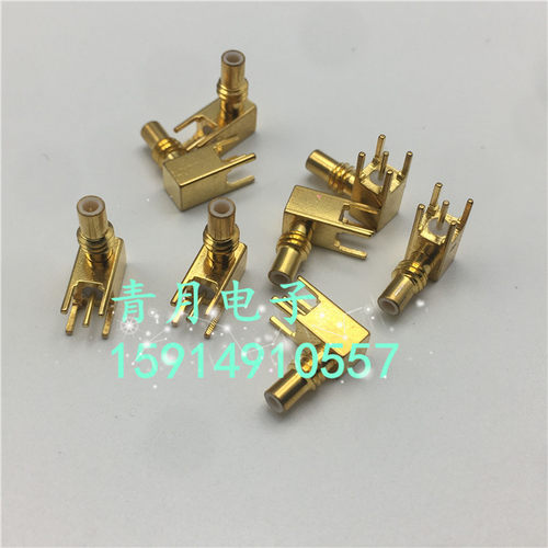 SSMC-JWE公弯直角PCB板焊接插座