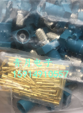 FAKRA车载SMB-J-3万能Z型公50-3 RG58 142 223同轴馈线花卡射频头