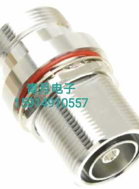 DIN-KKY L29-KKY DIN母对母穿墙固定转接头 7/16双母头螺母固定