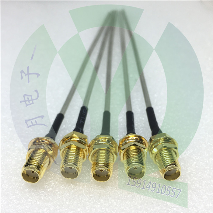 SMA-KYB2单边带线焊接50-2半钢线