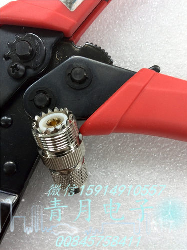 TNC/SL16公转UHF/M母射频RF同轴连接器TNC/UHF-JK通信转换头50欧