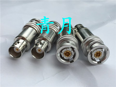 三同轴BNC转接头 1533B三同轴三卡口BNC公转两卡BNC母高频测试头