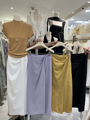 广州U.me 2026夏上新韩版设计感气质时尚百搭修身显瘦半身裙百搭