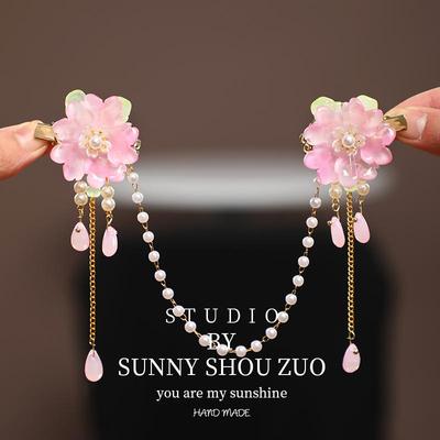 女童汉服头饰古风发饰