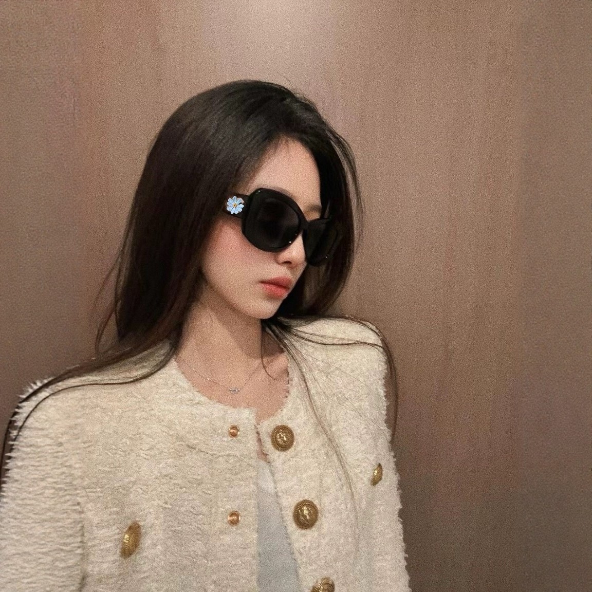 珠光贵气千金感太阳镜