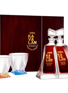 金车KAVALAN 噶玛兰尊酿威士忌 PX&Moscatel雪莉桶对酒组 500ml*2