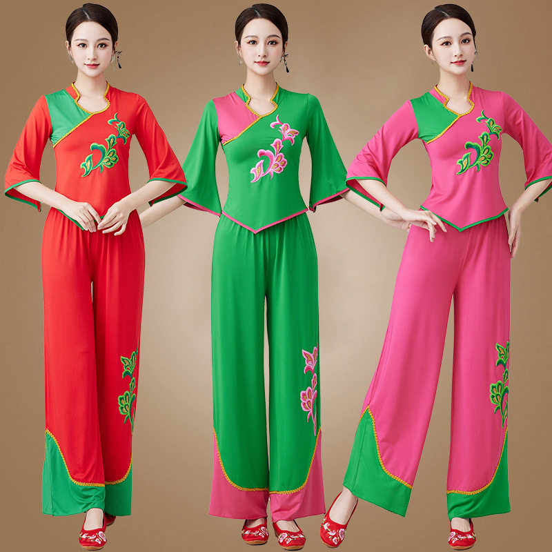 新款秧歌服秋季女广场舞服