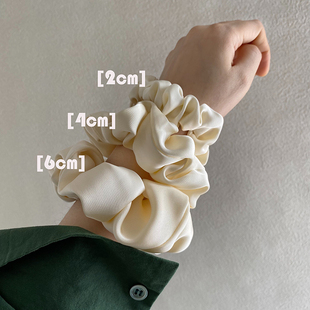 Busan法式 慵懒高级感丝滑缎面大中小号大肠发圈头绳韩国发绳皮筋