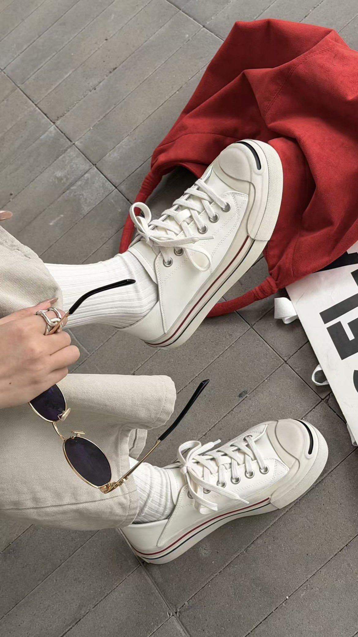 诗歌兰真皮女鞋2026春季新款时尚百搭厚底增高休闲鞋小白鞋球鞋潮,女鞋,休闲板鞋,淘宝优惠券,粉丝福利购,淘宝优惠卷