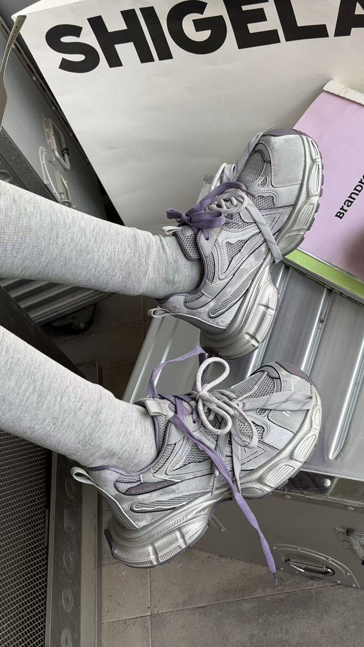 诗歌兰真皮女鞋2026春季新款时尚百搭厚底增高休闲鞋运动鞋老爹鞋,女鞋,时尚休闲鞋,淘宝优惠券,粉丝福利购,淘宝优惠卷