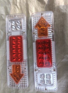 电动三轮车后尾灯led车尾灯总成通用老年车转向行车灯12v48v60v