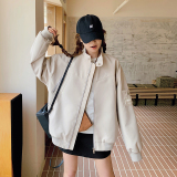 棒球服港风宽松时尚ins炸街女装外套秋季设计感短款春秋小个子，女装短外套，婷丫丫