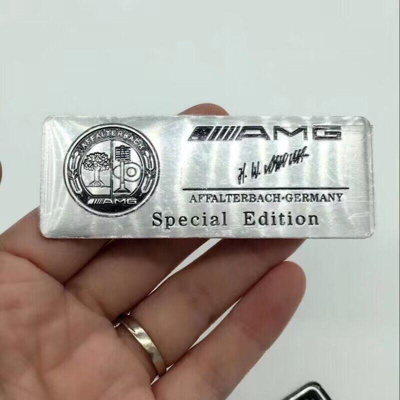 AMG车标铝标苹果树改装标汽车标牌立体标车贴金属标C级B级