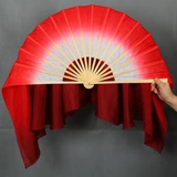 Оригинальная версия Wanjiang Zhenshi Dance Fan Fan Fan Gradient Double -Side Fan Fan Fan Fan Fan Fan Chiness Slit Fan Classical Dance Performance