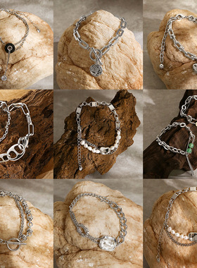 珍珠手链女ins小众设计感情侣手