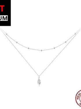 艾芙乐原创百搭优雅海螺双层项链