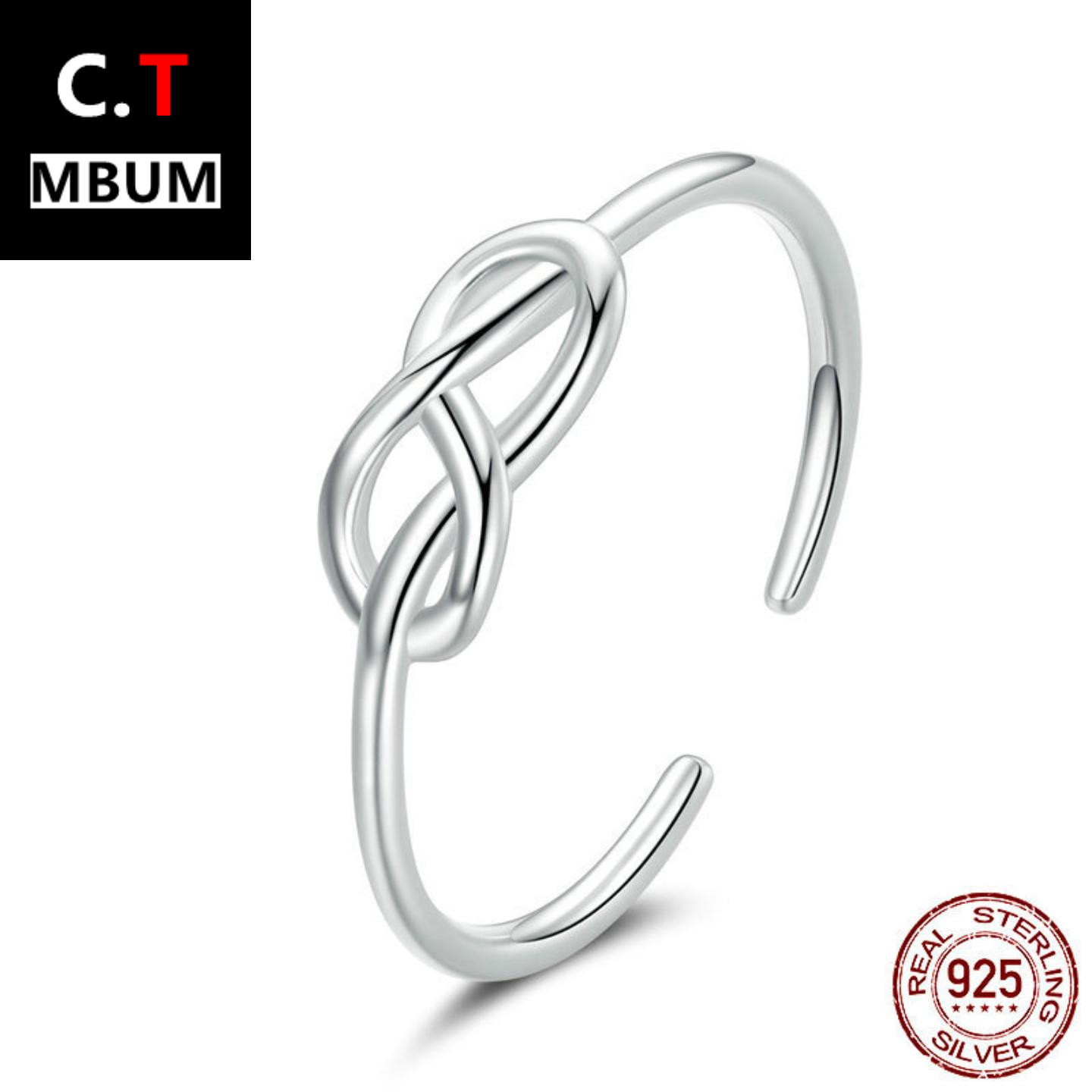 艾芙乐原创纯银Infinity符号戒指