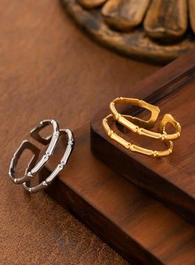 艾芙乐原创冷淡风小众落叶可调节