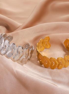 艾芙乐原创欧美手链手镯清新雏菊