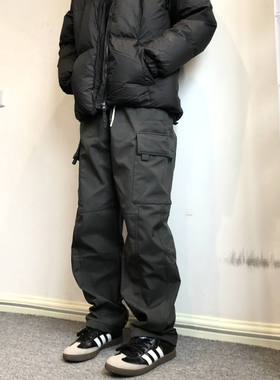 soxiox冬季滑雪裤男女款加绒加厚冲锋裤防风防泼水防寒工装裤子潮