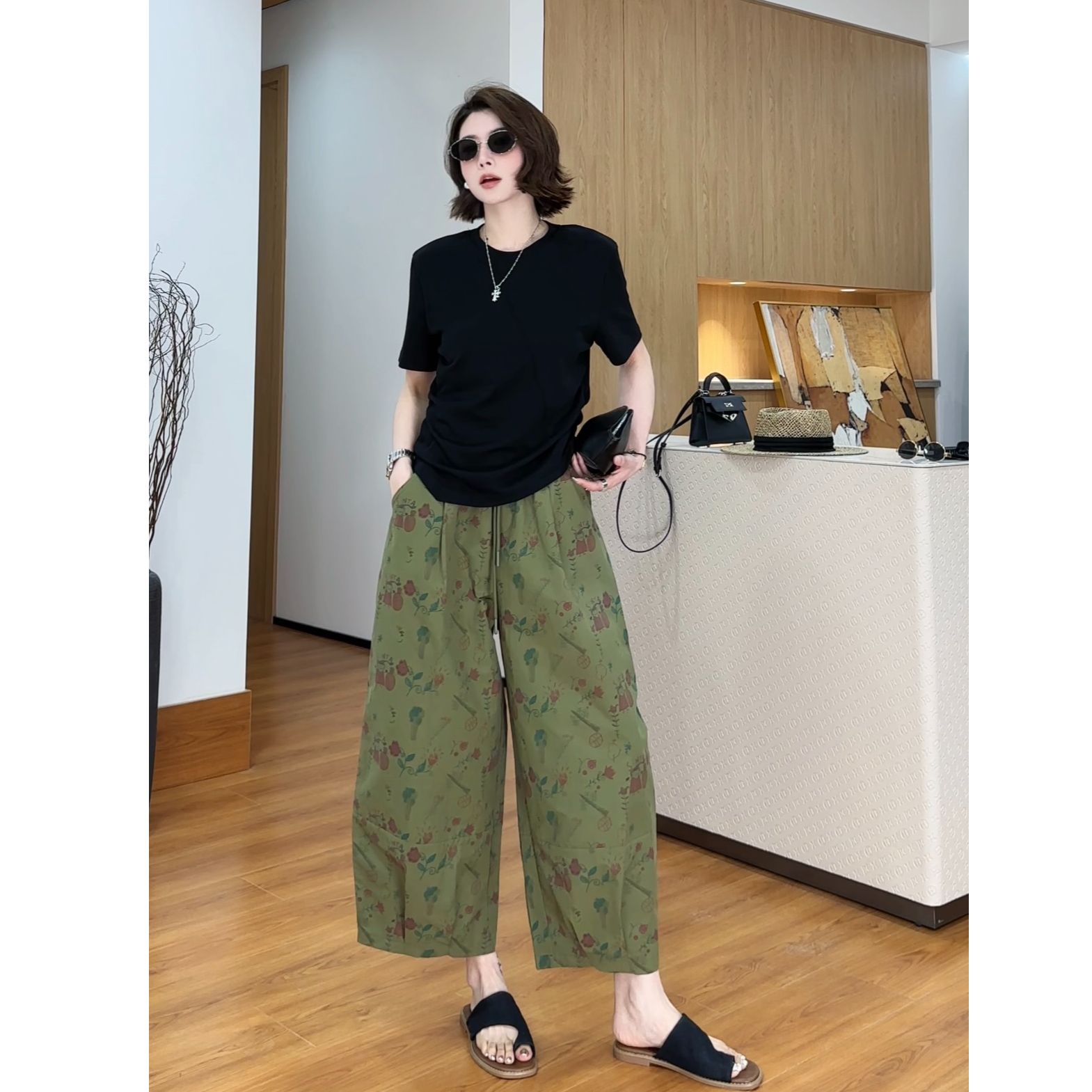 YYOUHAN2025新款【冰感T】小众设计极简纯色净版百搭T恤2506C3440